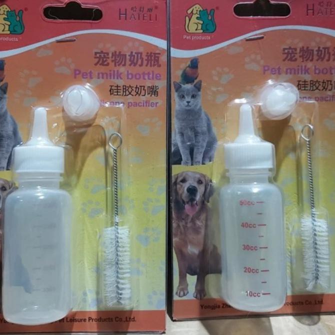 PERAWATAN HEWAN BOTOL SUSU/DOT SUSU HEWAN KUCING/ANJING/MUSANG/KELINCI 50CC SWEET PERLENGKAPAN HEWAN