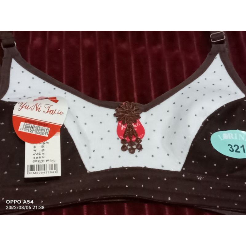 Bra remaja pelajar Tampa kawat.tampa busa. Sport Bra promo 1 pcs