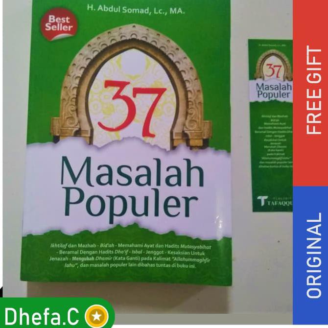 Buku 37 Masalah Populer - Ustadz Abdul Somad Lc Ma