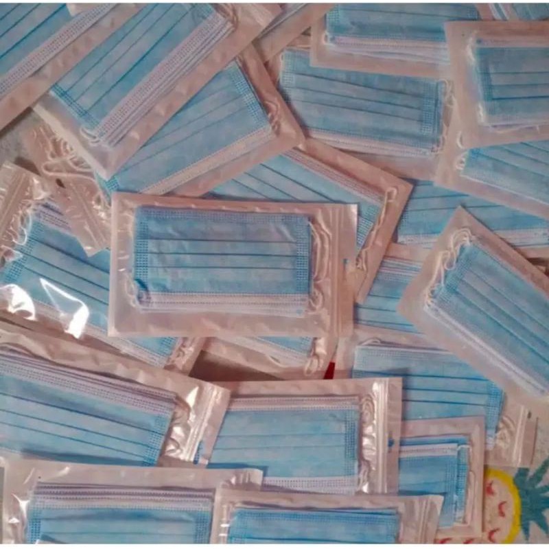 Masker Medis Dewasa dan Anak Isi 10 Earloop - Masker Bedah Medis Disposable Surgical Mask Earlop