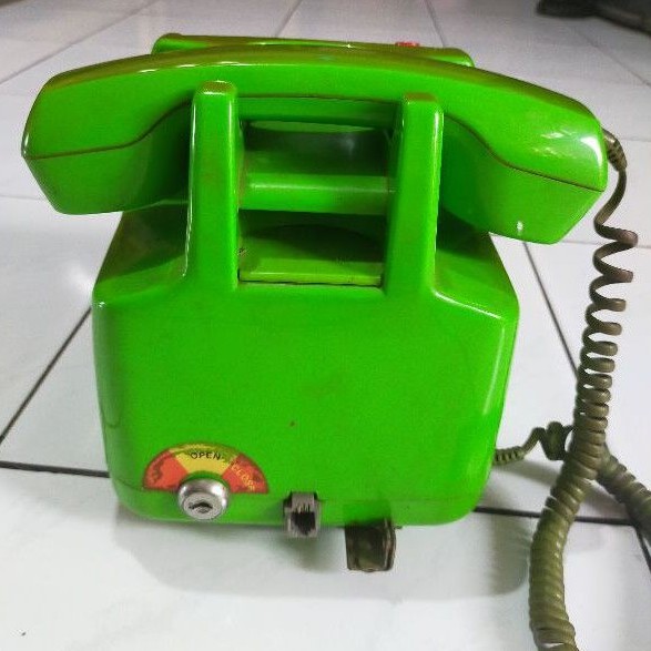 telepon koin jadul vintage antik unik