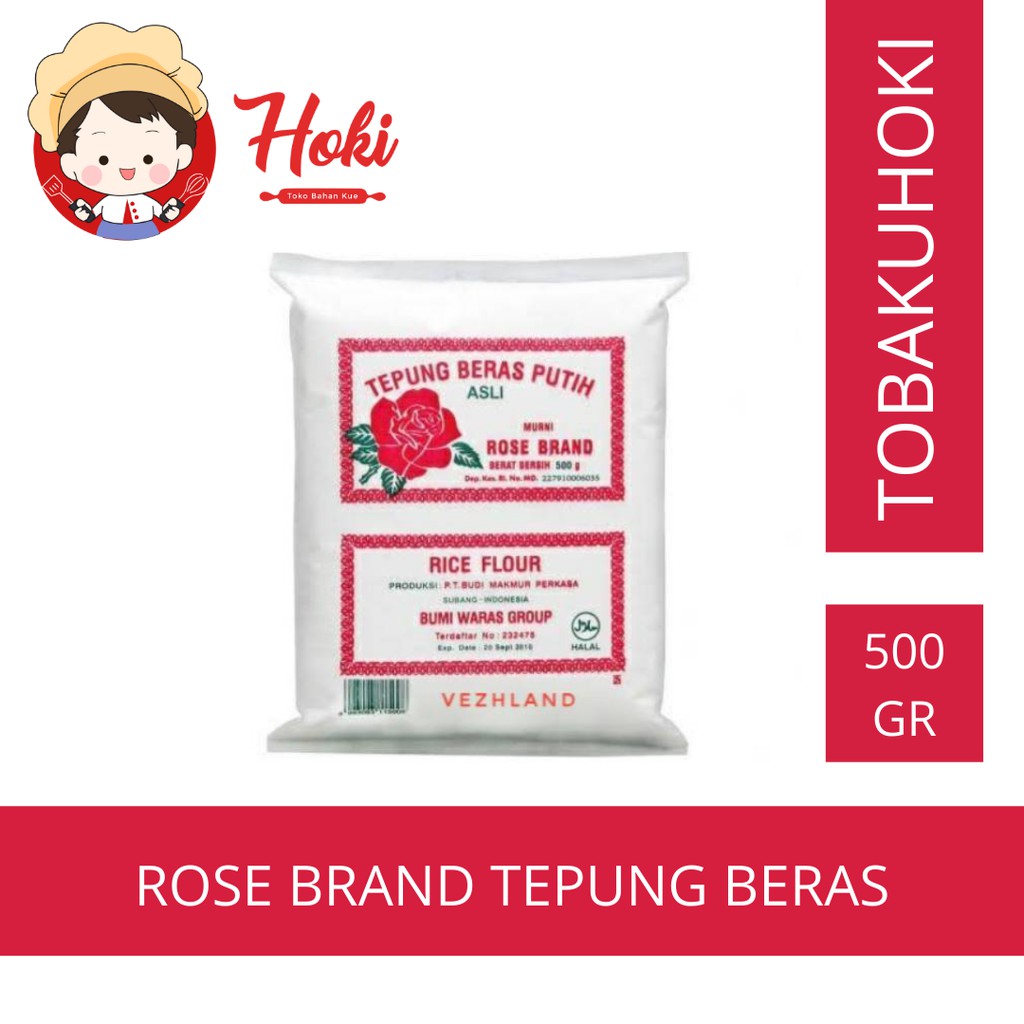 

ROSE BRAND TEPUNG BERAS / RICE FLOUR 500gr