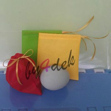 

Kantong Serut Satu Sisi 9x10 cm, Pouch Spunbond/Godie/Souvenir (K33)