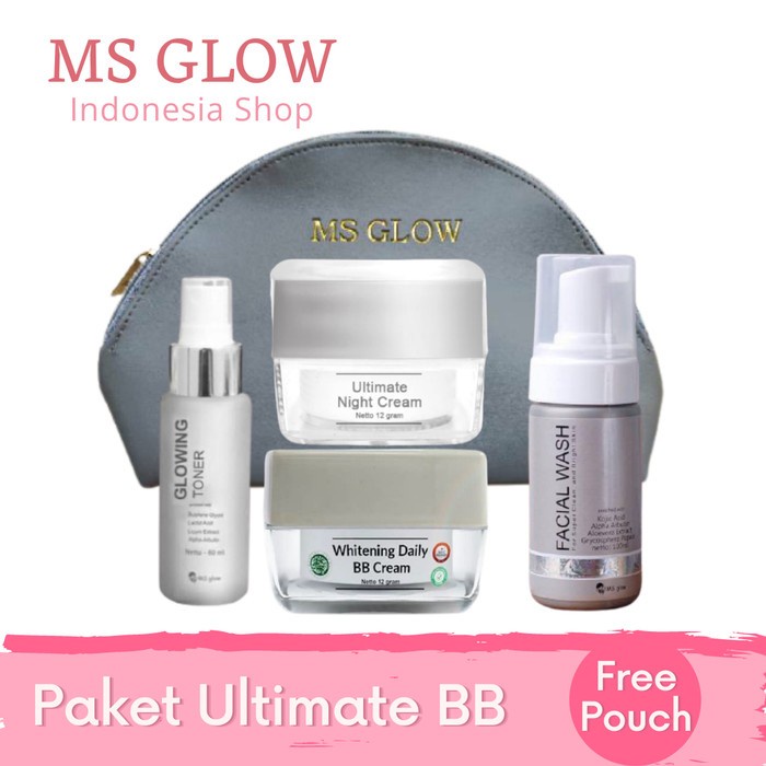 MS Glow Paket BB Cream - Paket Ultimate BY AGEN DHAFF