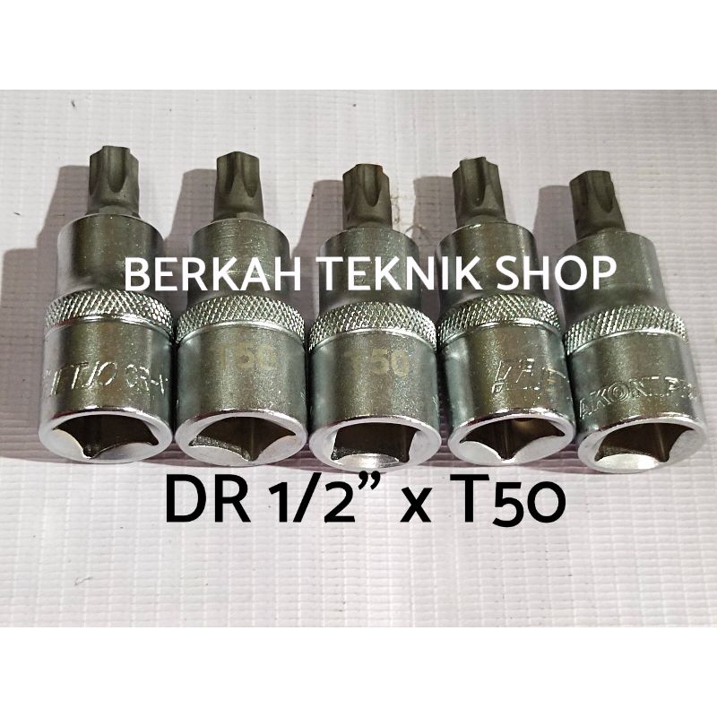MATA SOCK SOK BINTANG T50 Kunci L long panjang bintang cakram motor kunci cvt catok T Y ring pas set