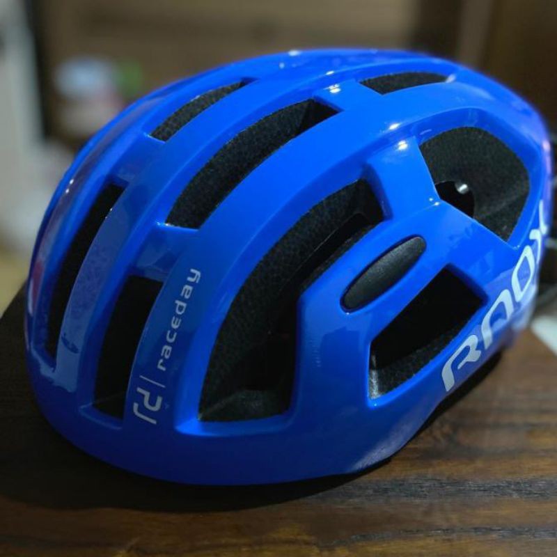 Helm sepeda RNOX Raceday style POC bicycle helmet RNOX roadbike seliPoc