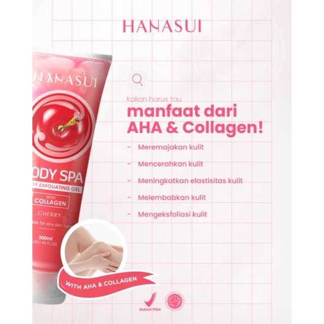 Hanasui Body SPA Body Exfoliating Gel