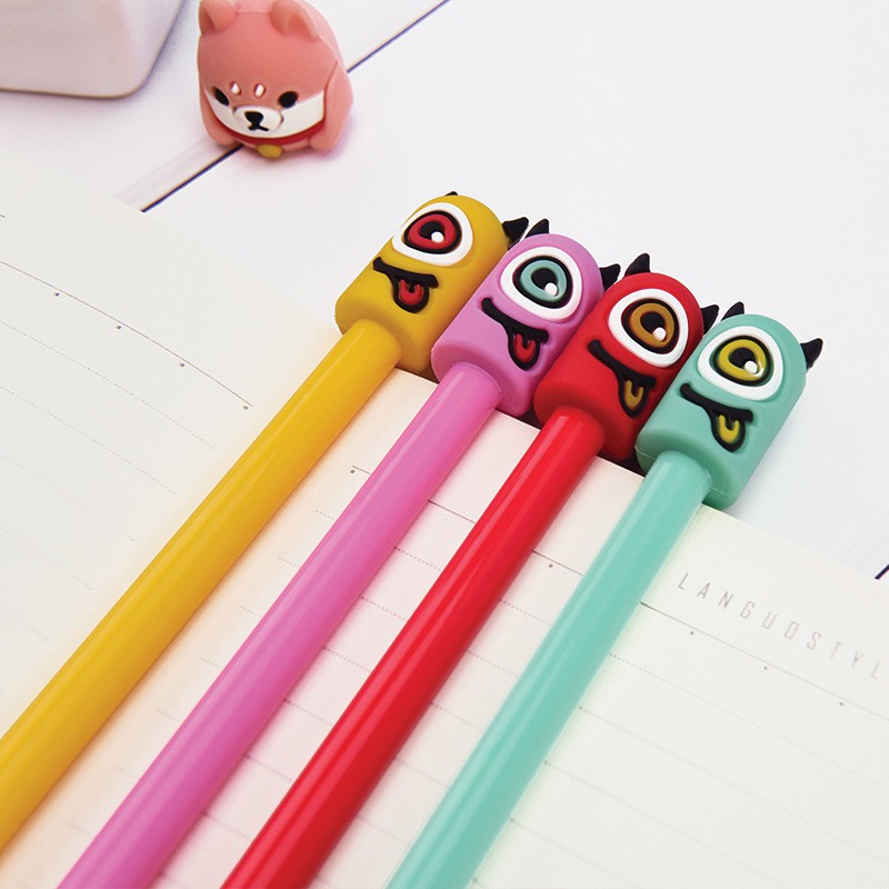 

Cute One-Eyed Alien Gel Ink Pen (Pulpen / Bolpen)