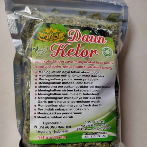 

Daun Kelor Original 60gr / Daun Kelor Kering