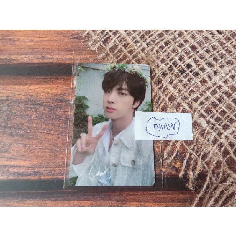 BTS BUTTER LUCKY DRAW PC POWER STATION JIN