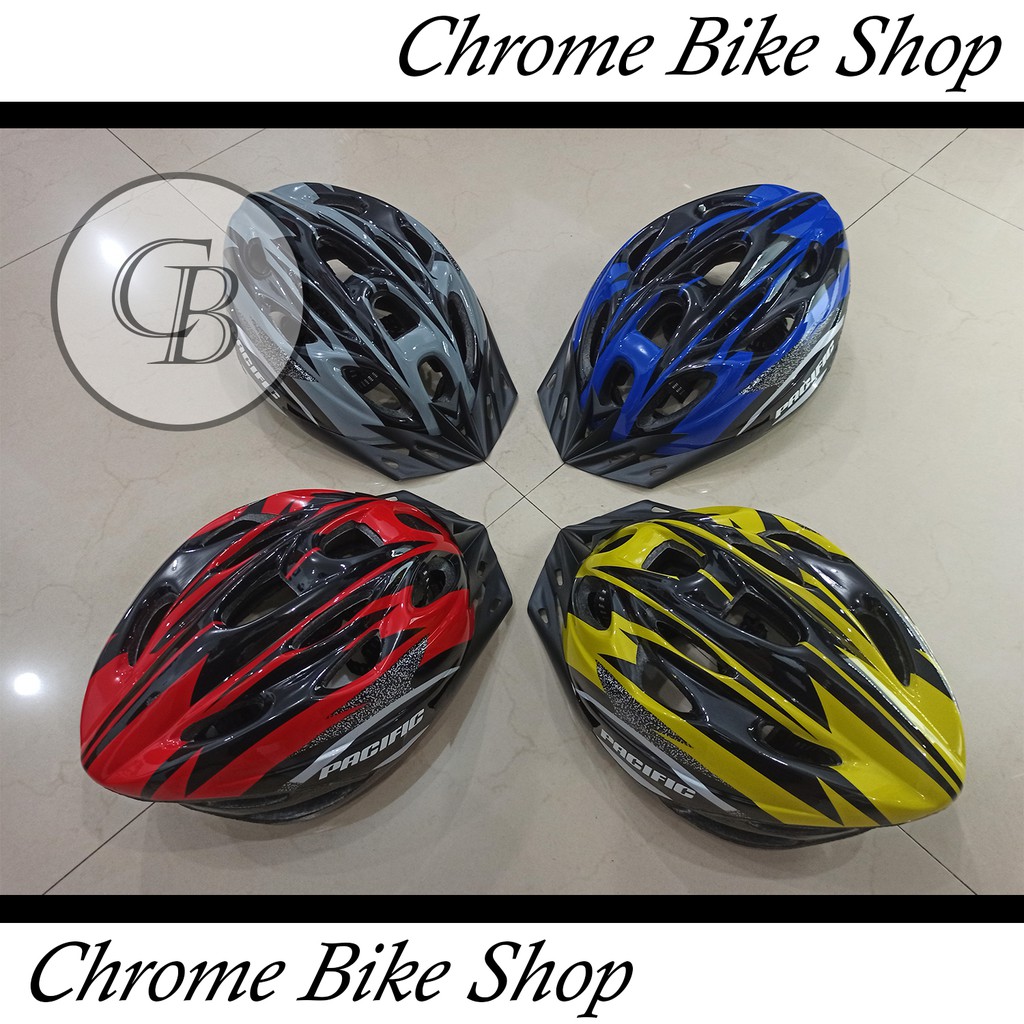 Helm Sepeda Pacific SP-J108 Dengan Lampu Belakang Murah Ori Original