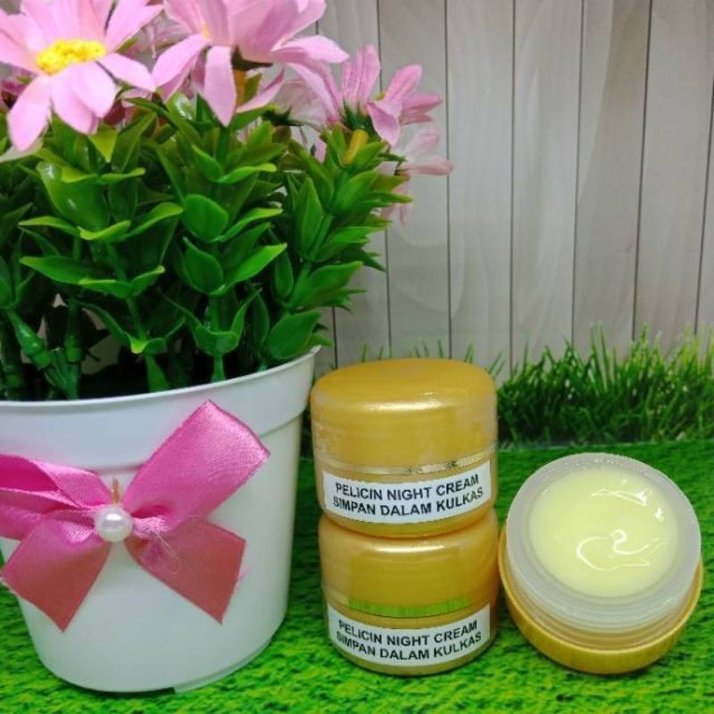 Salep Pelicin Mulus/Night Cream  Glowing