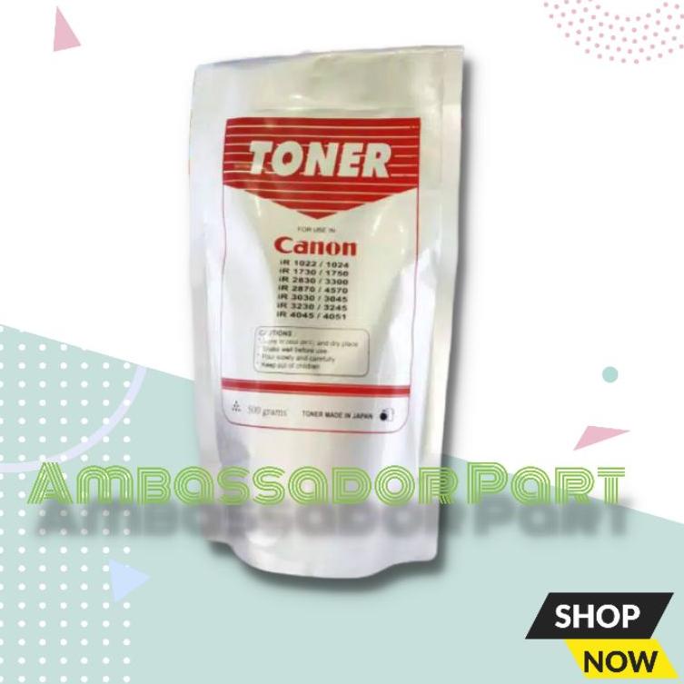 LANGSUNG ATC.. TONER REFILL/TINTA FOTOCOPY Canon IR-IRA1022/1024/1730/1750/4025/4035/4045 Kode Part 
