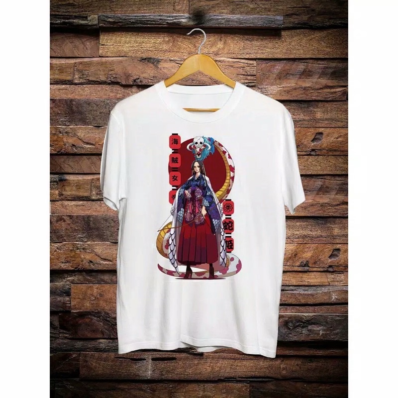 BOA HANCOCK KAOS BOA HANCOCK BAJU KAOS T SHIRT PRIA WANITA ACTION FIGURE BOA HANCOCK ONE PIECE MURAH