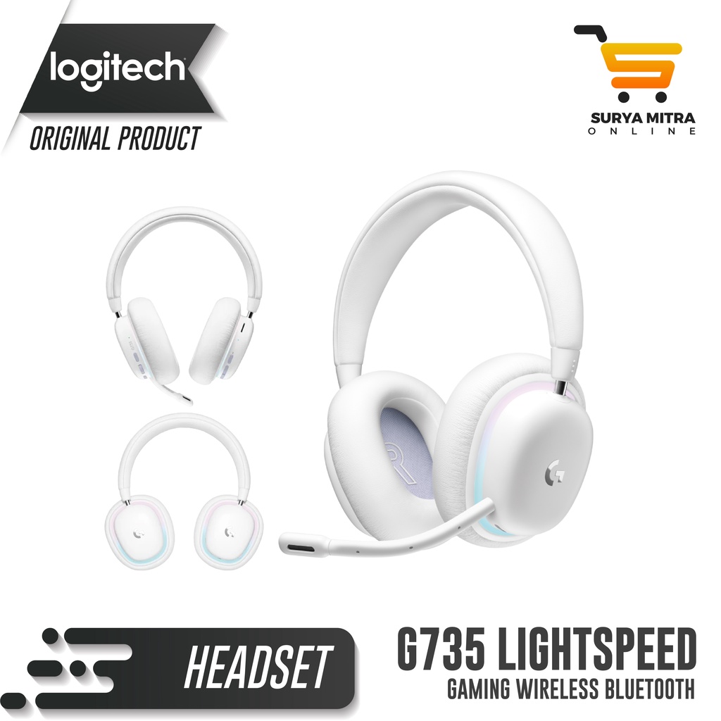 Logitech G735 LIGHTSPEED Headset Gaming Wireless Bluetooth