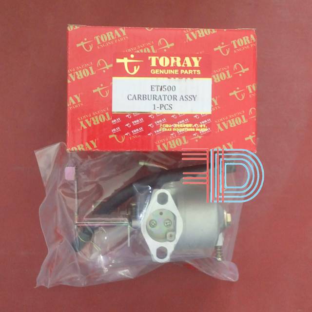 Karburator Carburator 1000watt GENSET ET1500 ET2500 4tak 3.0 HP untuk type Genset  keluar 1000watt