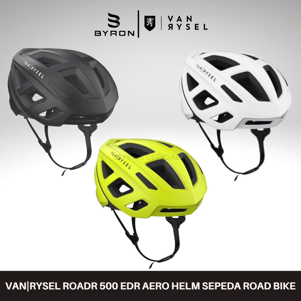 VANRYSEL Roadr 500 Helm Sepeda Lipat Road Bike MTB - Hitam