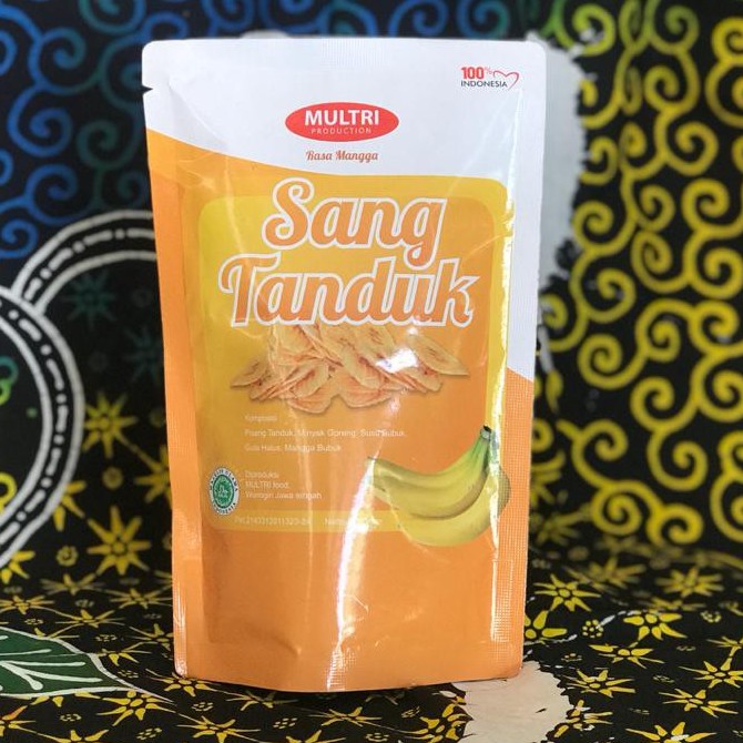 

Sang Tanduk Keripik Pisang Rasa Mangga