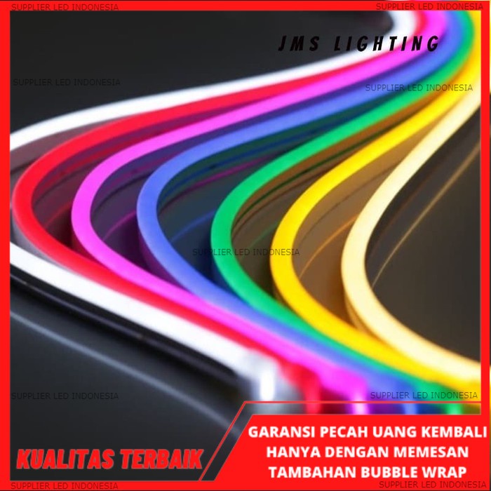 Lampu Led Selang Neon Flex 12 Volt 5 Meter Name Sign Lampu Neon Nama Toko