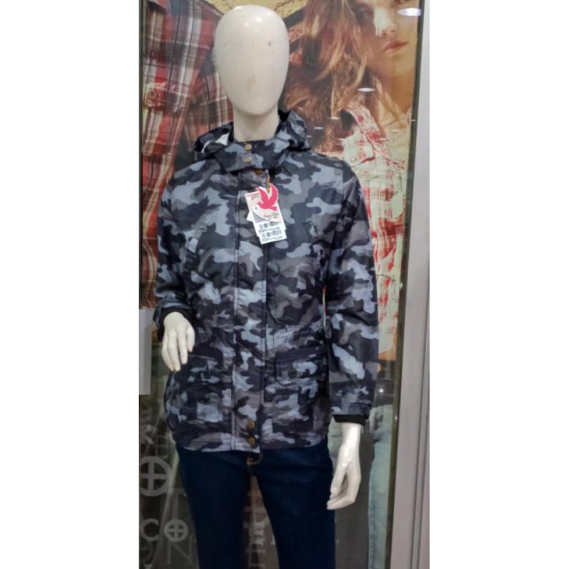 Jaket Cardinal Ladies Parasit Army Biru