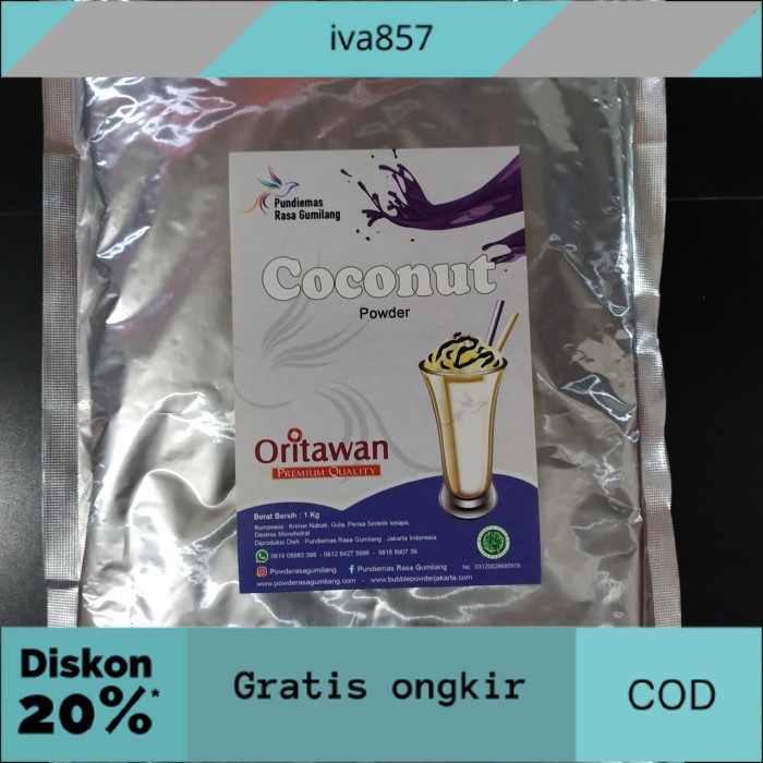 

PROMO Coconut Powder GRATIS ONGKIR