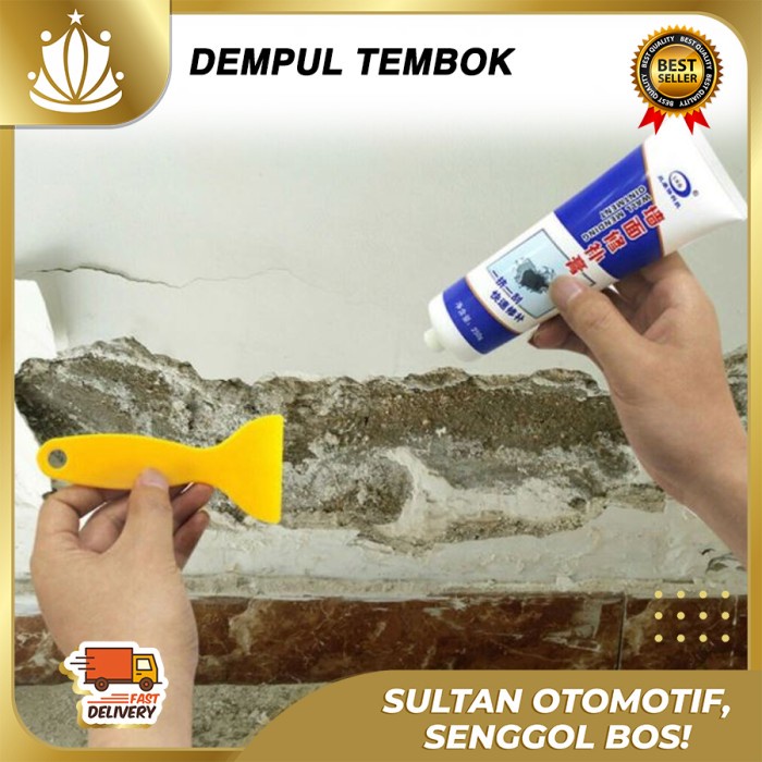 Dempul Tembok Retak Rusak Pecah / Cream Krim Pasta Anti Air Gypsum top