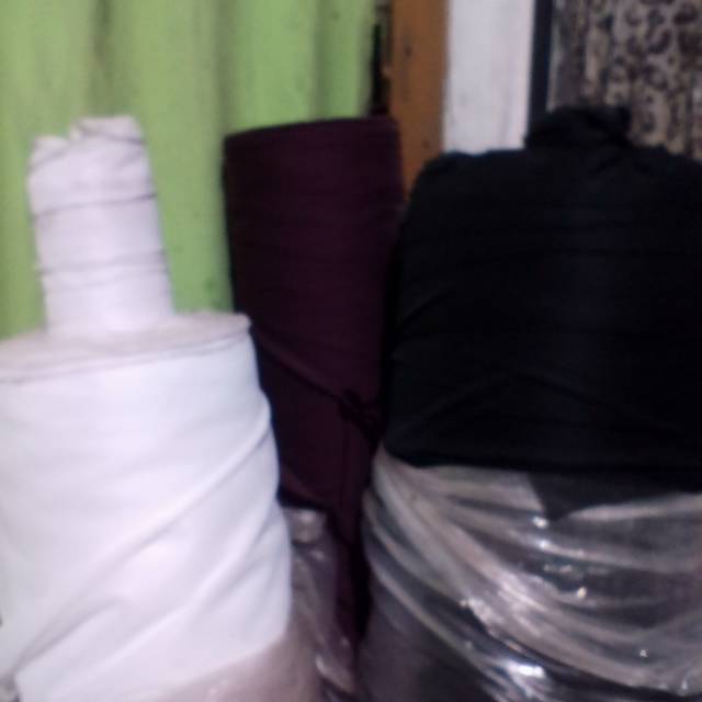 Kain tricot lem/lapisan batik/kemeja/blus/dres