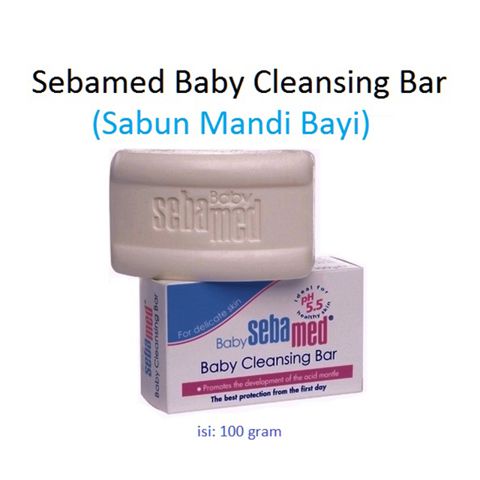 Sebamed Baby Cleansing Bar (Sabun Mandi Bayi)