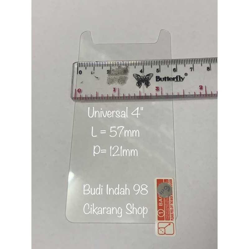 TEMPRED GLASS UNIVERSAL BENING 4&quot; 4 Inch, 4,3&quot;, 4,3 Inch TEMPERED GLASS ANTI GORES KACA