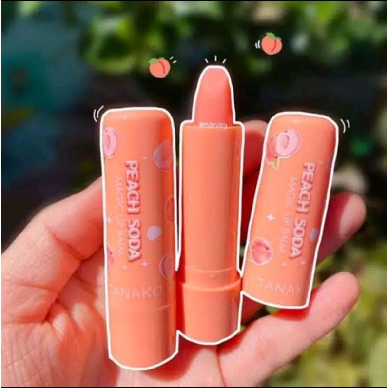 TANAKO PEACH SODA LIPBALM/ 99% ALOEVERA / PEIYEN NAGIC LIPBALM