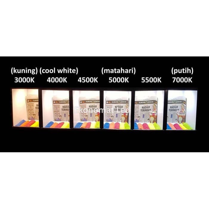 Lampu LED Ekonomat ULTRA 770lm 5,5W Warna Matahari 5000K