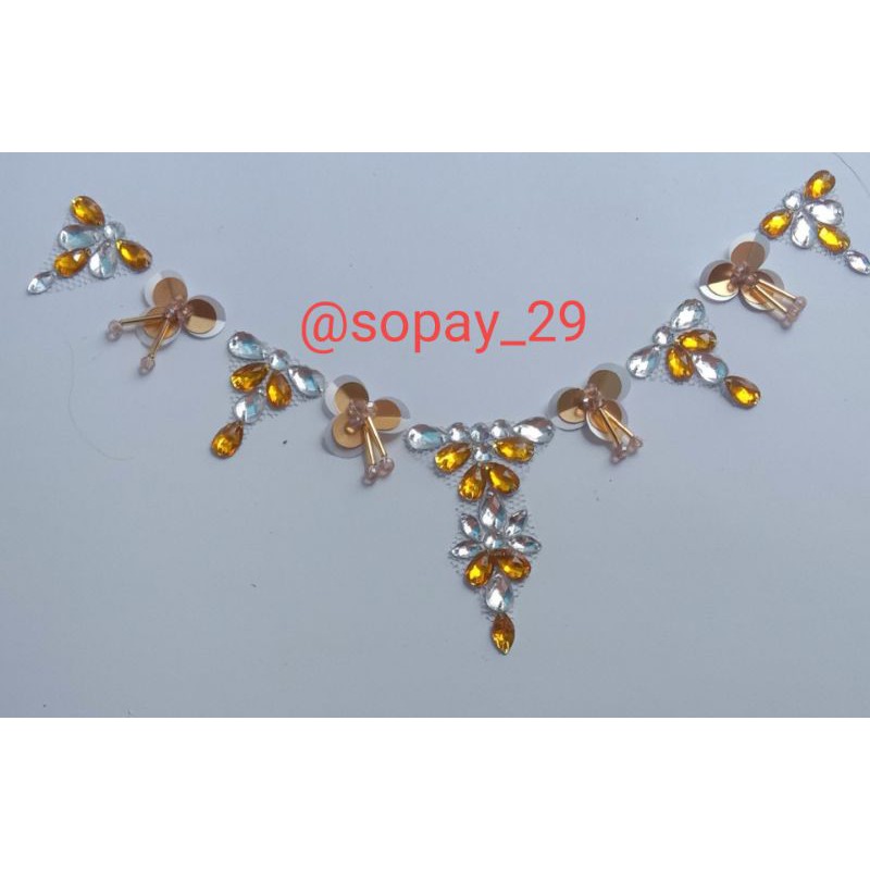 mute rangkai/payet rangkai