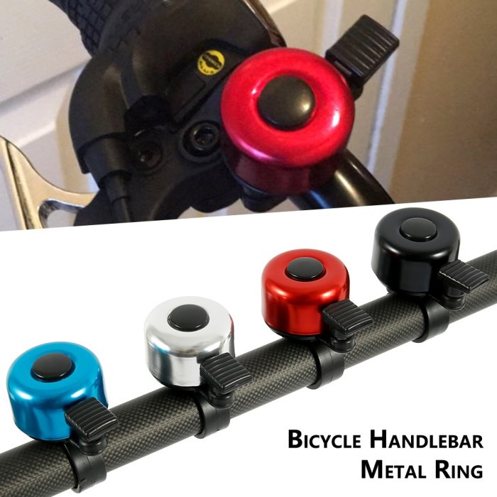 Bel Sepeda Bike Horn Lonceng Klakson Bell Ring Suara Nyaring Stainless