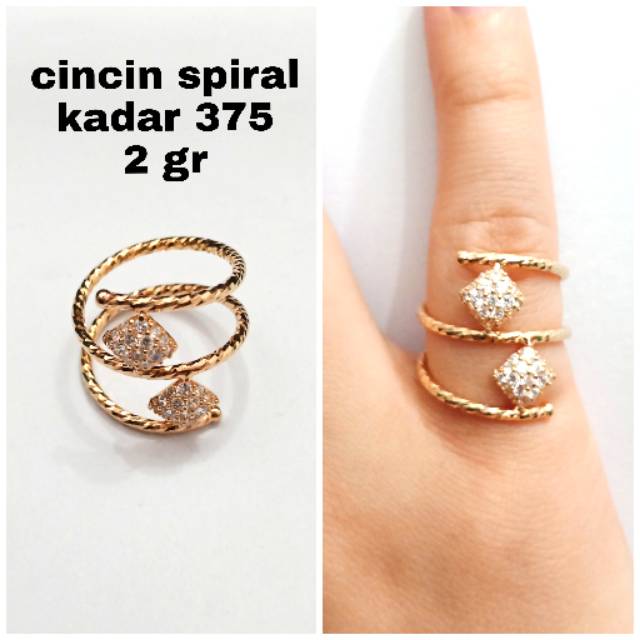 30 Ide Keren Gambar Cincin Emas Model Spiral Benan Efashion
