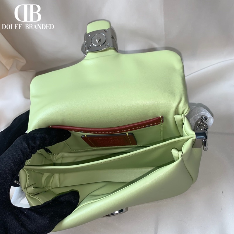 Coach Pillow Tabby Shoulder Bag 18 Lime (C3880)