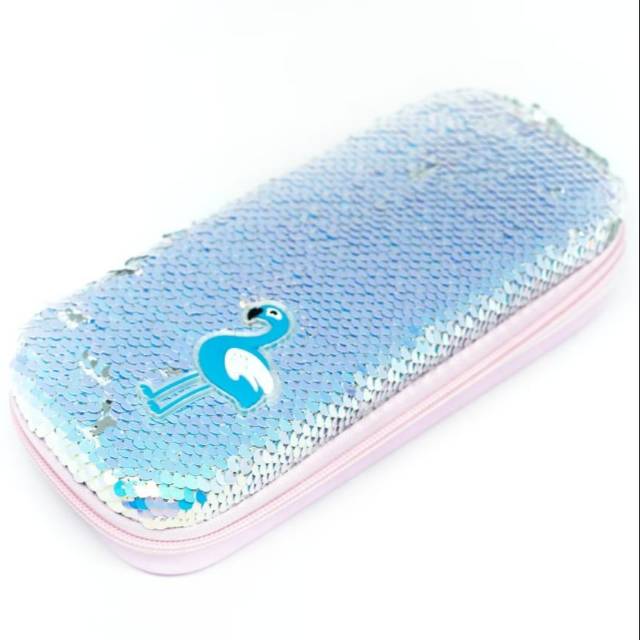 

Pencil Case Hardshell Sequin 7368