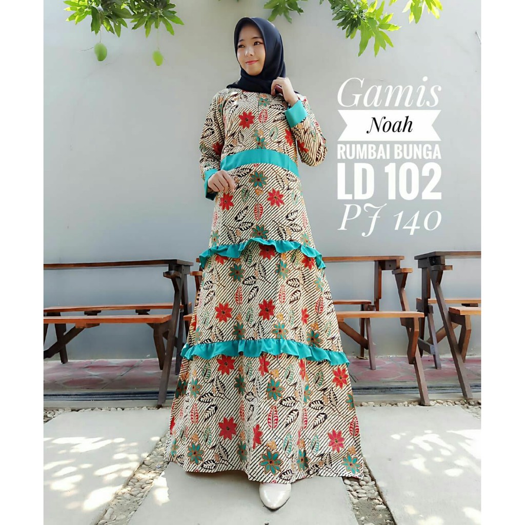 GAMIS NOAH RUMBAI BUNGA