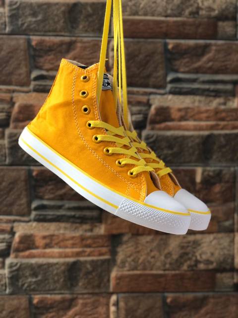 Sepatu Converse TERBARU sneakers height boot+box