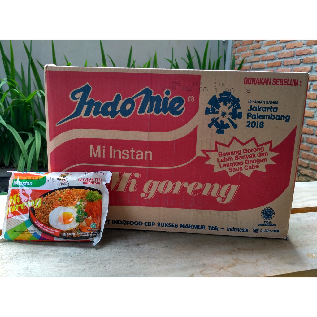 

Indomie Goreng Mie Instan (40pcs)