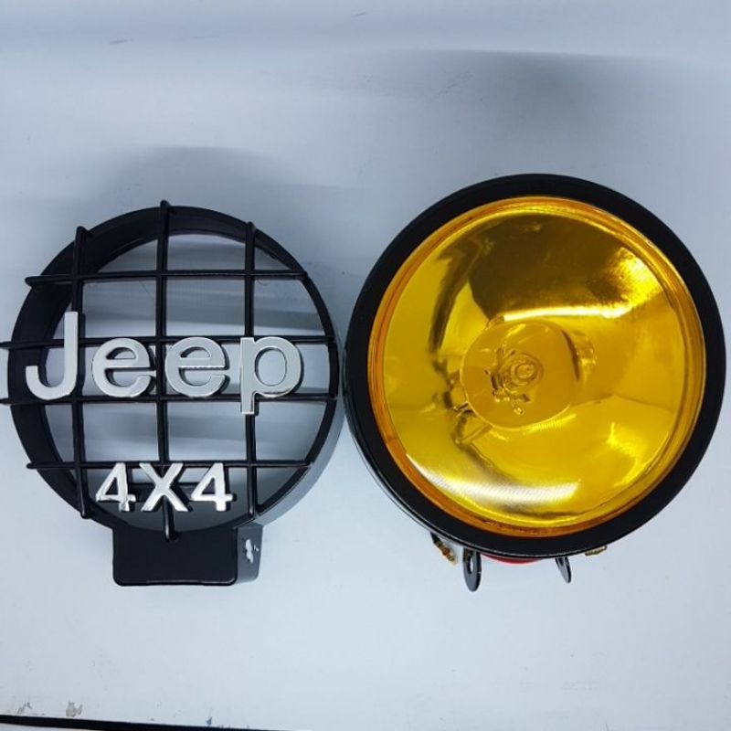 lampu kabut /foglamp comet 500 SS diameter 6&quot; made in taiwan dan jaring jeep 5&quot;