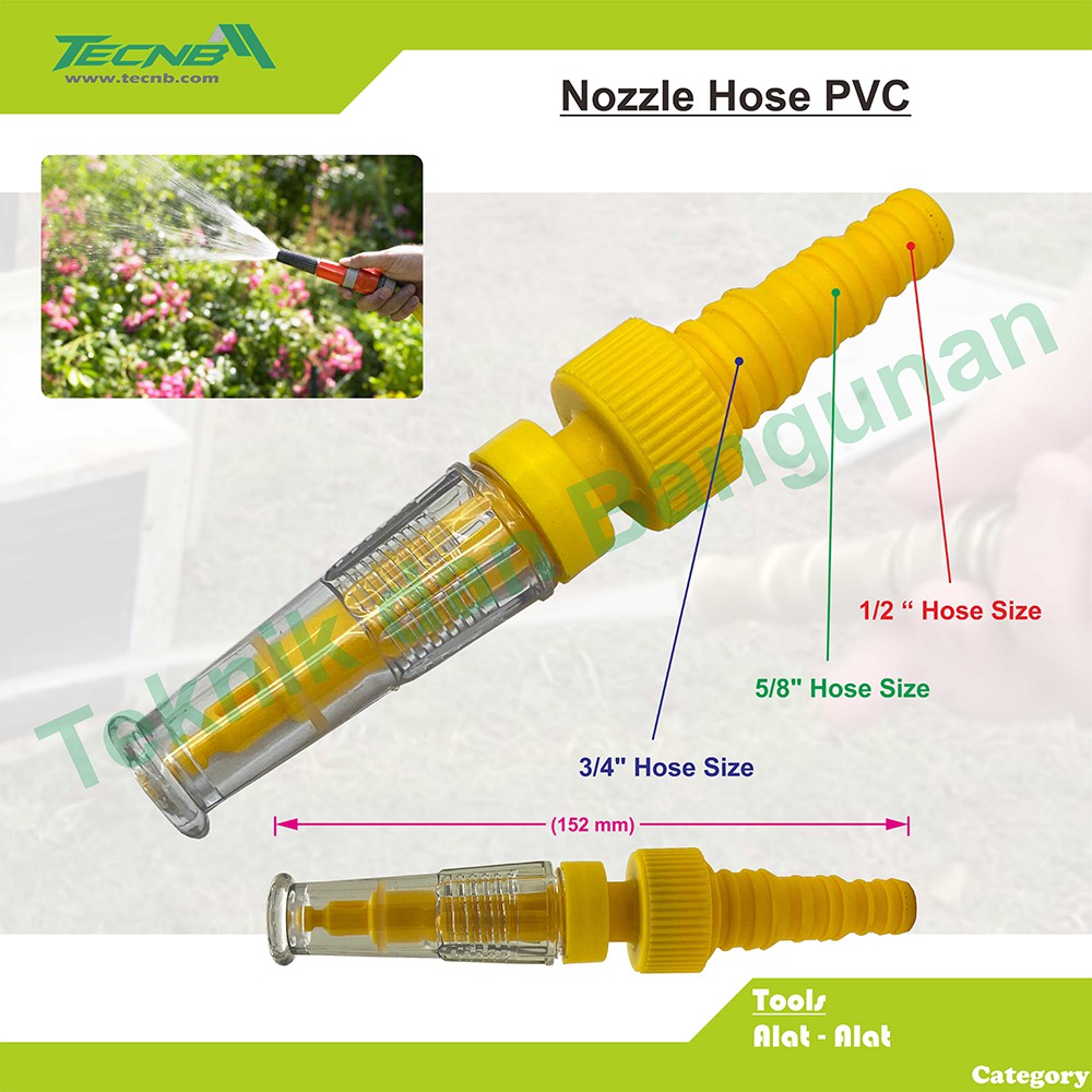 Nozzle Hose Sprayer PVC