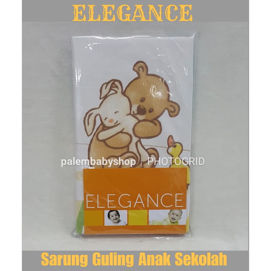 elegance sarung guling anak sekolah 80x31cm