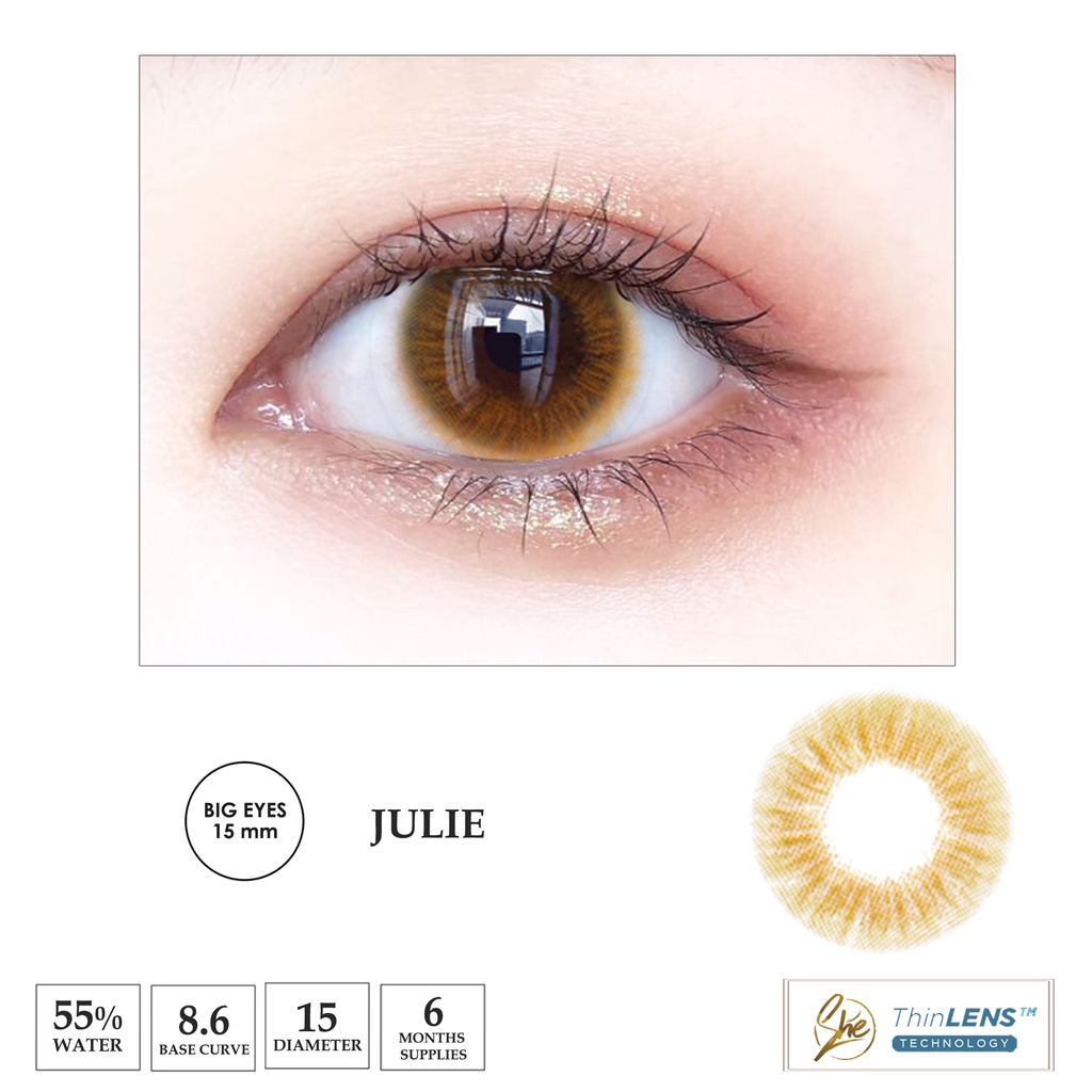 Superstar Julie lensa warna softlens premium