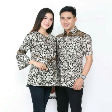 Batik Couple Keluarga Motif Asmat Sarimbit Batik Asli Pekalongan