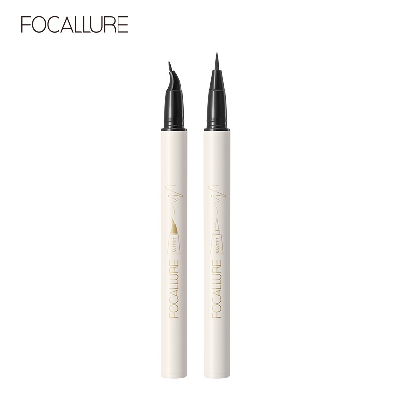 FOCALLURE #ConfidenceHalo Eyeliner Ultrafine quick-dry Tahan air liquid Eye liner Untuk Mata FA200