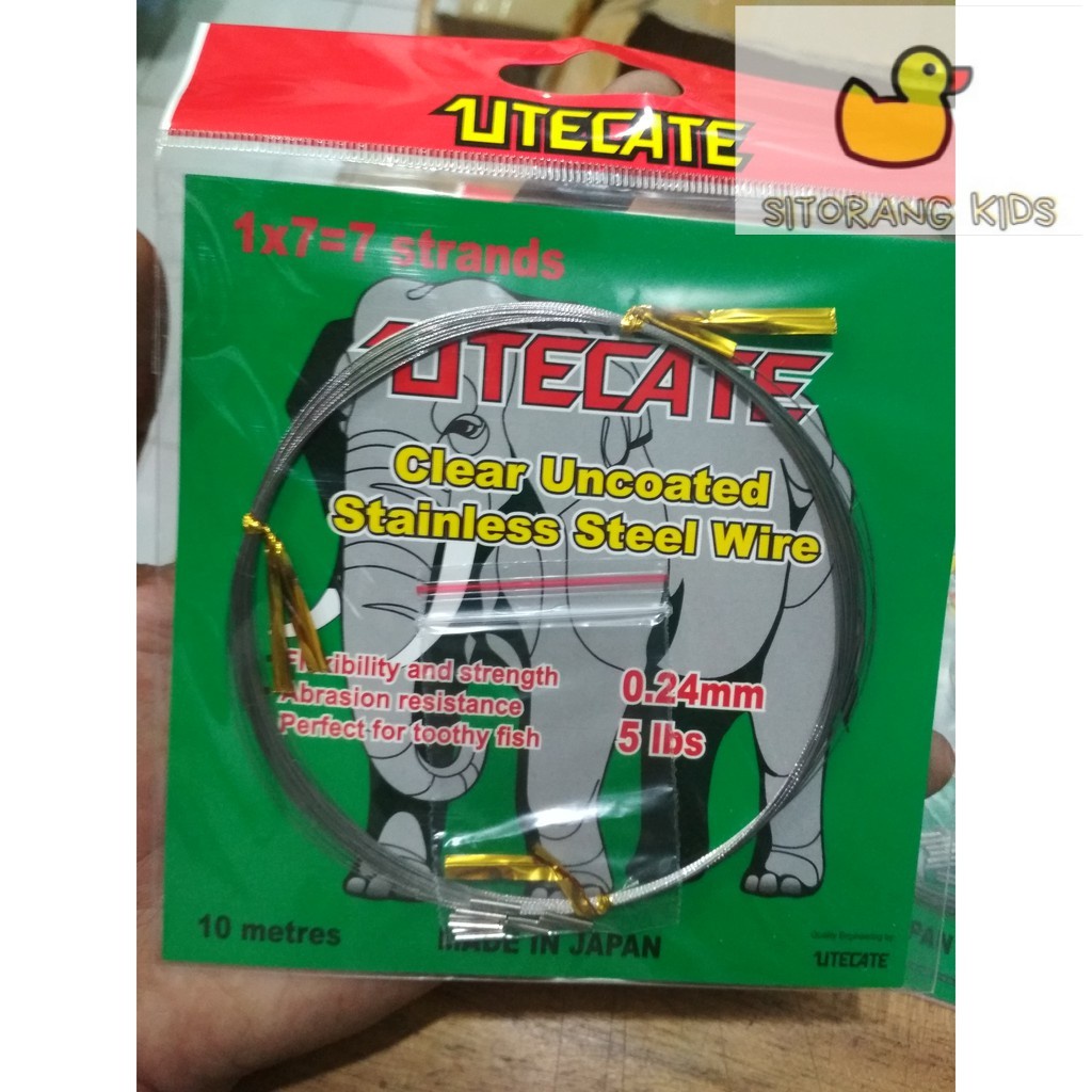 [Promo] Kawat Neklin Pancing. Nikelin Pancing 7x1 Utecate MURAH