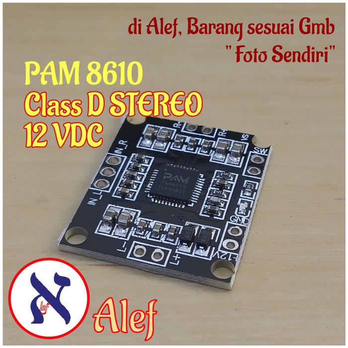 kit ampli stereo Pam8610 class D pre amp Pam 8610