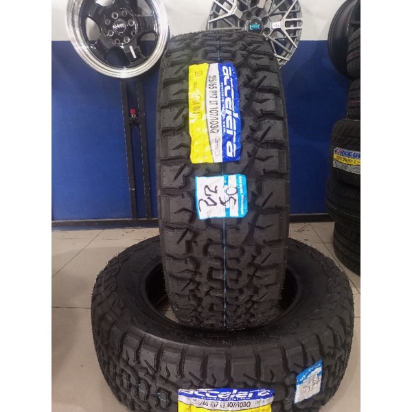 Ban Mobil Merek Accelera Type Omicron CT Ukuran 225/65 R17 Ban Offroad Ban Mobil Cangkul Ring 17 Gra