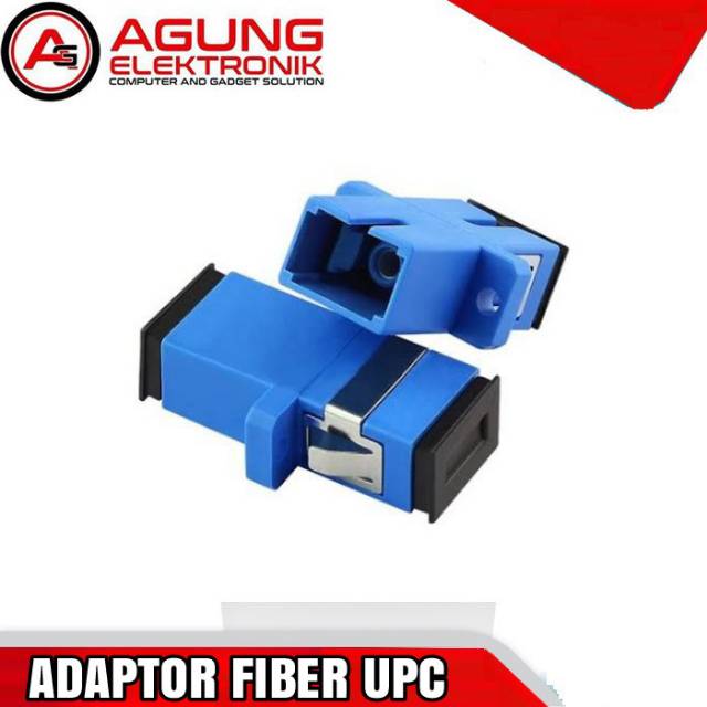 ADAPTER FIBER OPTIC UPC 1PAK ISI 50PCS