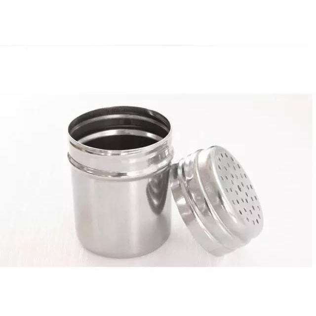 Tempat Bumbu Garam Merica Lada Stainless SteeL Anti Karat Botol Tempat bumbu Stainless Steel Dapur Serbaguna